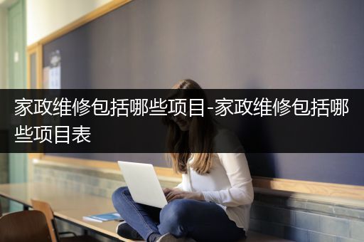 家政维修包括哪些项目-家政维修包括哪些项目表