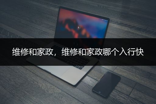 维修和家政，维修和家政哪个入行快