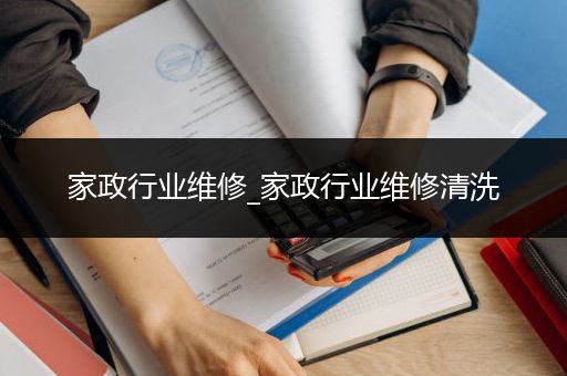 家政行业维修_家政行业维修清洗