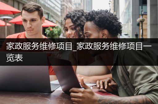 家政服务维修项目_家政服务维修项目一览表